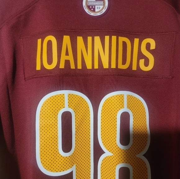 Nike Washington Commanders Matthew Ioannidis #98 NFL On Field Jersey Sz XXL - Picture 5 of 7